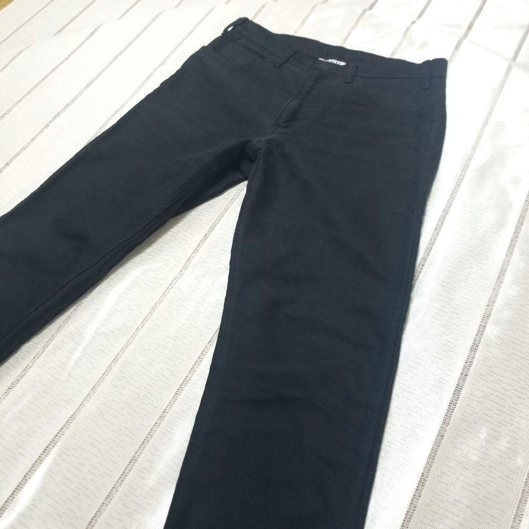 【美品】AURALEE フィンクスモールスキンパンツ ブラック 4