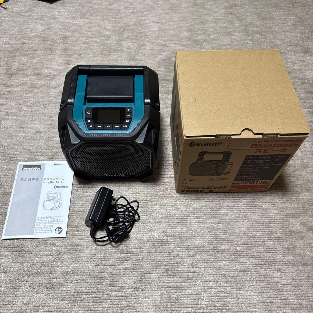 【新品同様】Makita マキタMR014GZ Bluetoothスピーカー