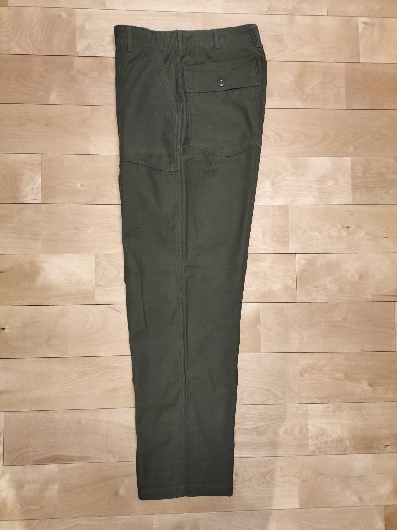 【程度良好！】70s US ARMY（米軍）OG107ベイカーパンツ　W32程度