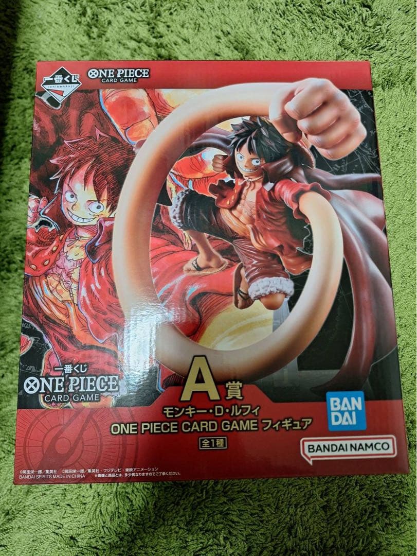 ワンピースカードゲーム 一番くじ A賞 新品未使用 ルフィ フィギュア