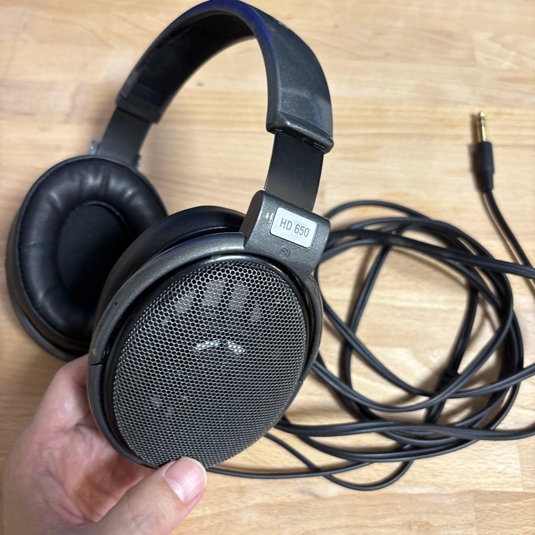 ひ*し様 Sennheiser HD 650 有線ヘッドホン
