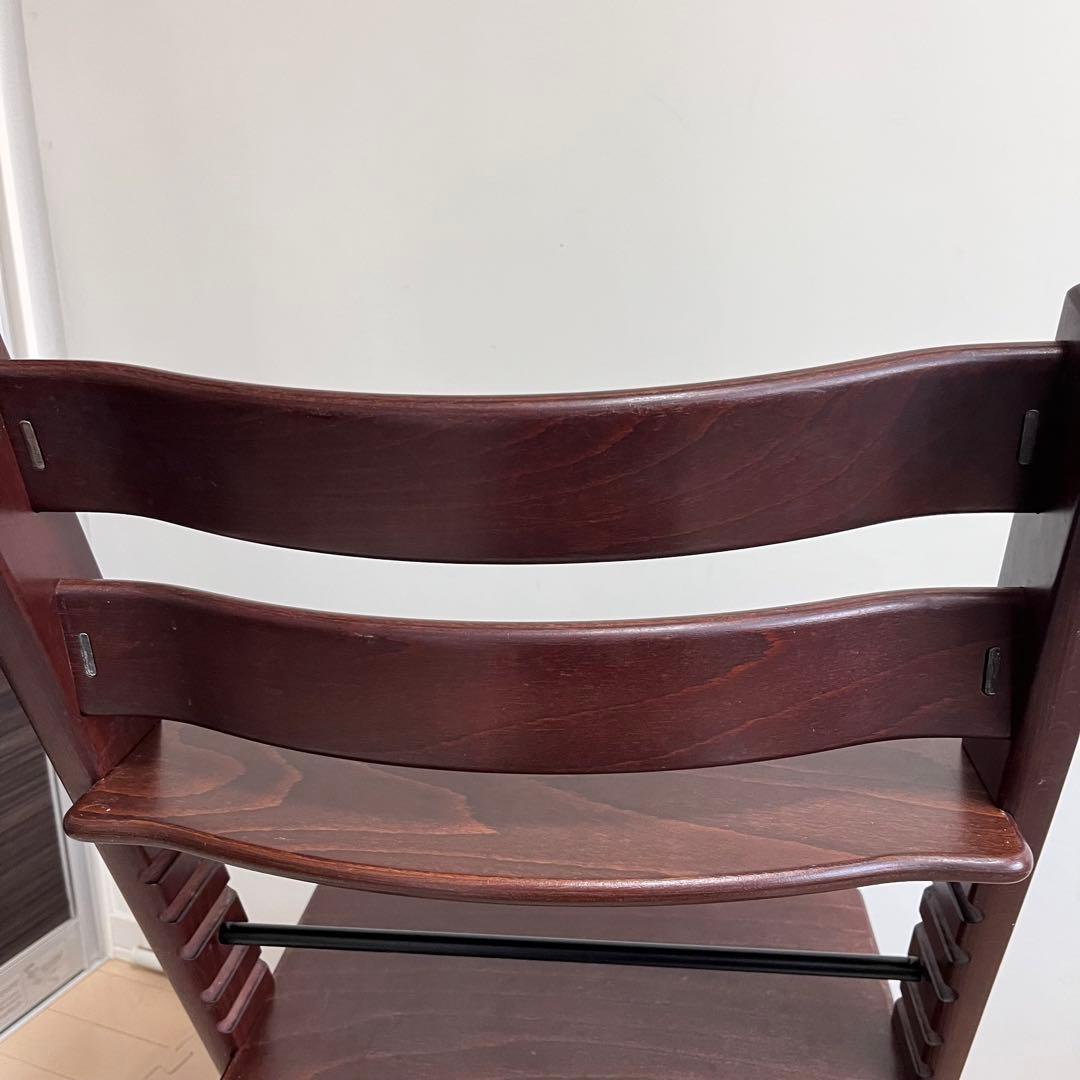 【新型現行品】ストッケ トリップトラップ ウォールナットブラウン