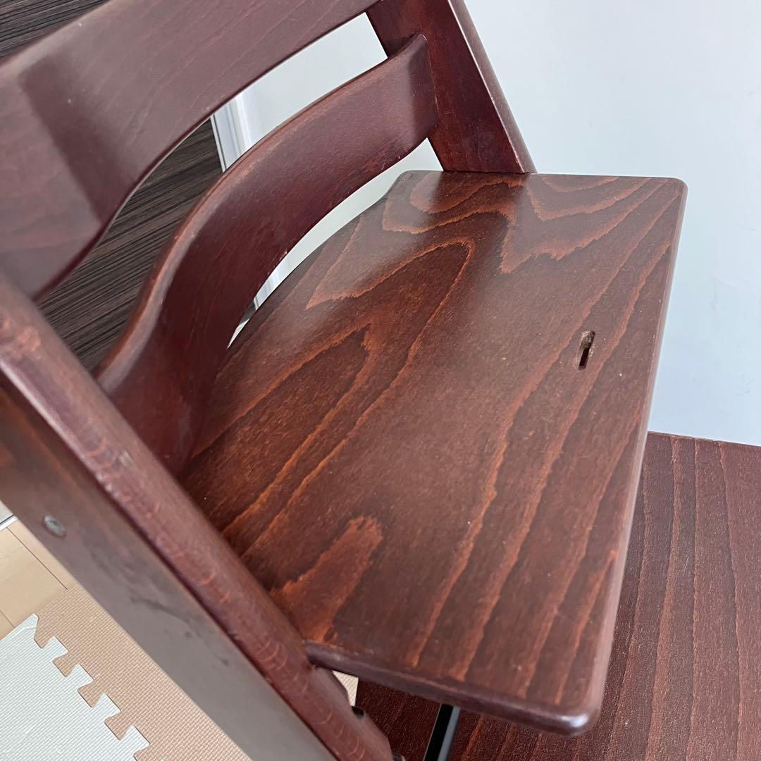 【新型現行品】ストッケ トリップトラップ ウォールナットブラウン