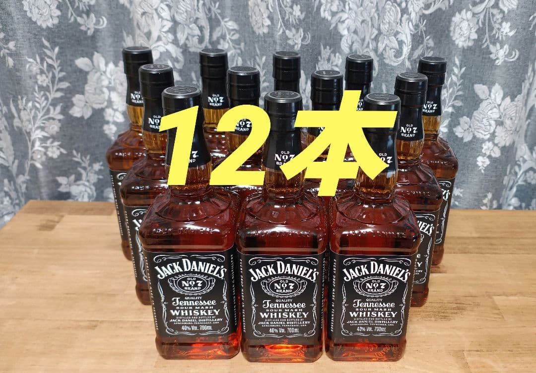 Jack Daniel's Tennessee 700ml 12本