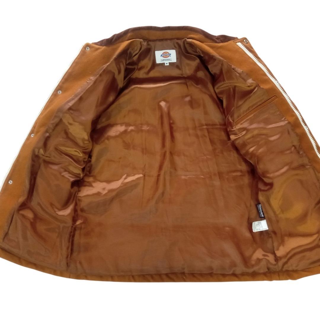 美品 Dickies ディッキーズ ダック地 コーデュロイ切替 カバーオール M