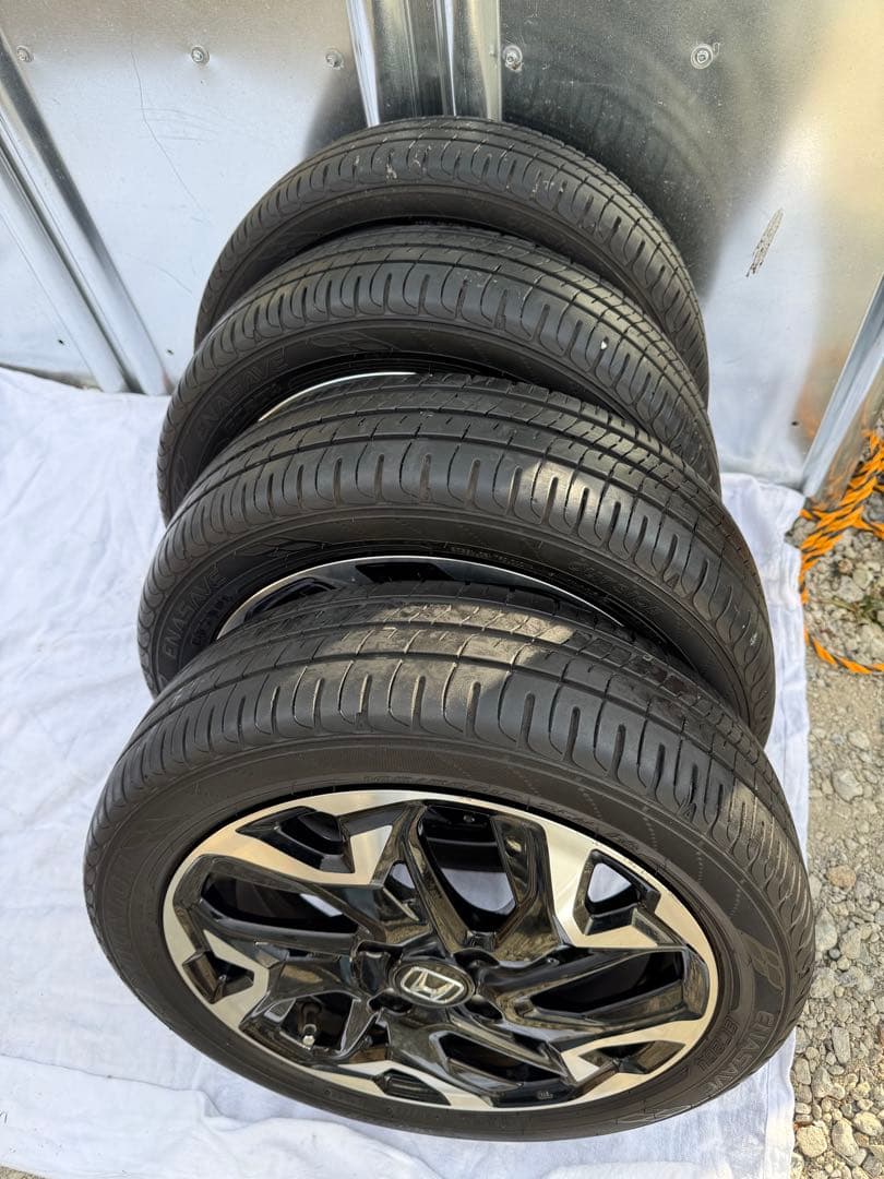 ホンダNBOxカスタム 純正15インチタイヤセット165/55R15 23年