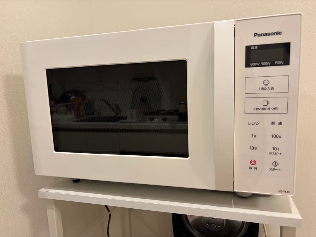 パナソニック NE-FL1C-W 単機能レンジ