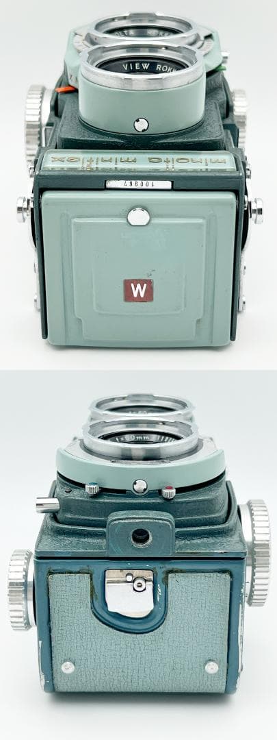 希少 ミノルタ minolta miniflex 二眼レフカメラ 純正ケース付