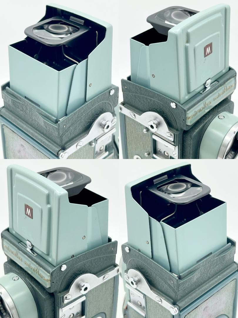 希少 ミノルタ minolta miniflex 二眼レフカメラ 純正ケース付