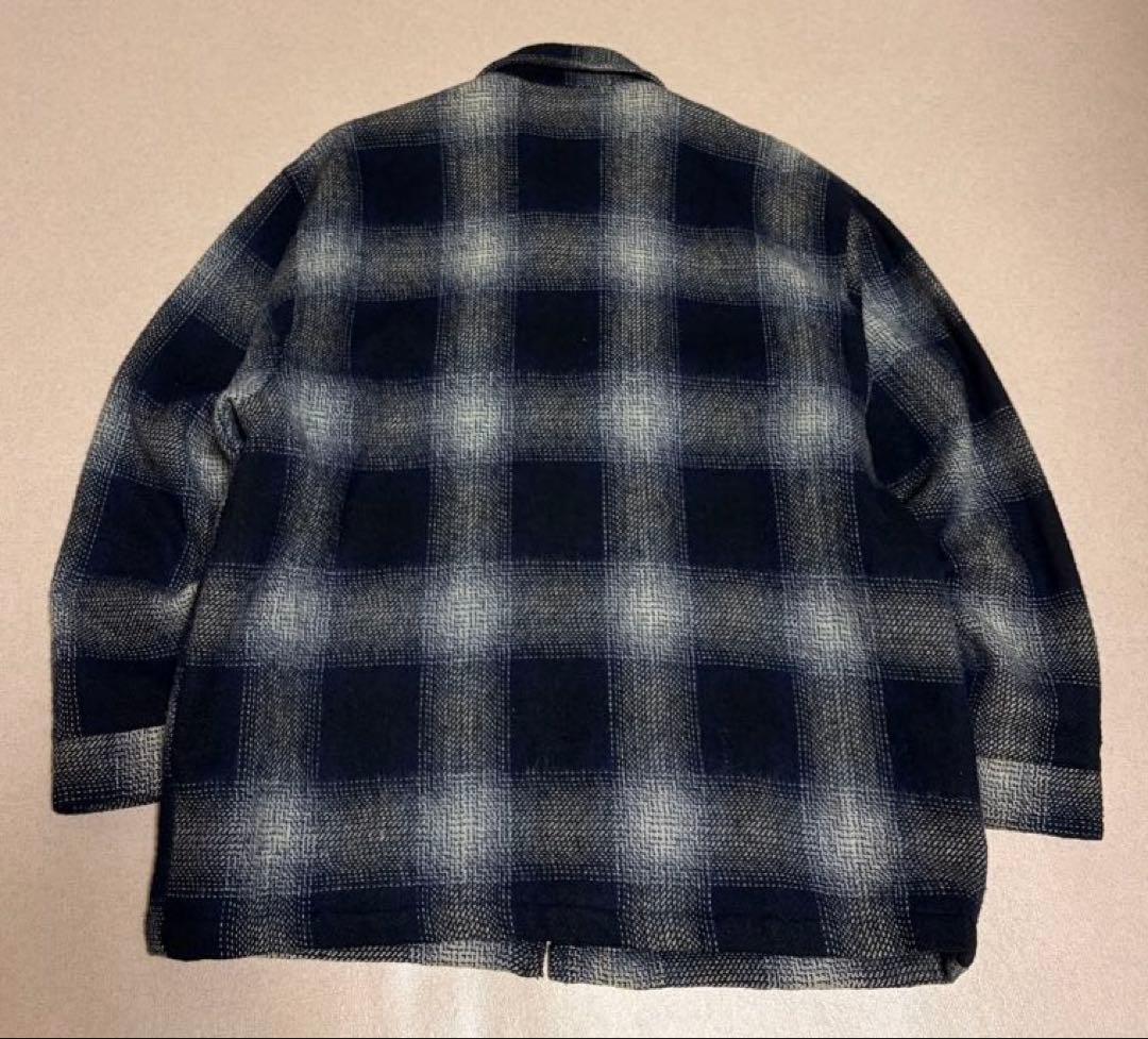90s USA製 HOUSTON Ombre Check CPO Jacket