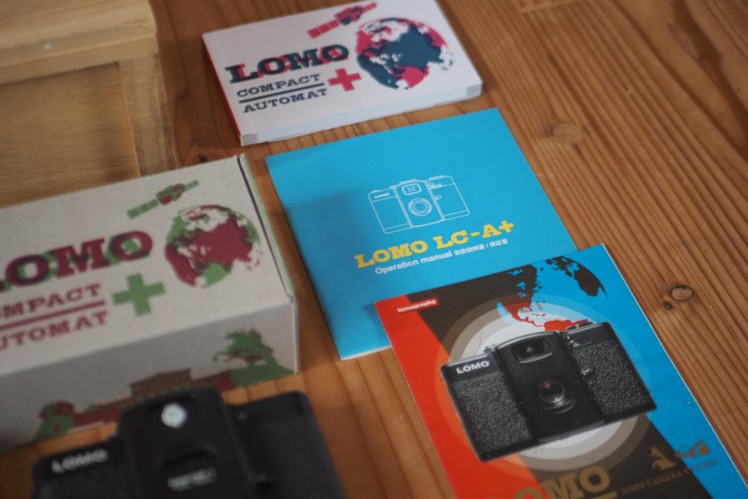 LOMO ロモ LC-A＋ 木箱セット 説明書有り