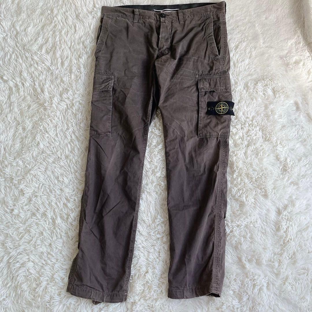 STONE  ヴィンテージカーゴパンツ ブラウン w33 アーカイブ