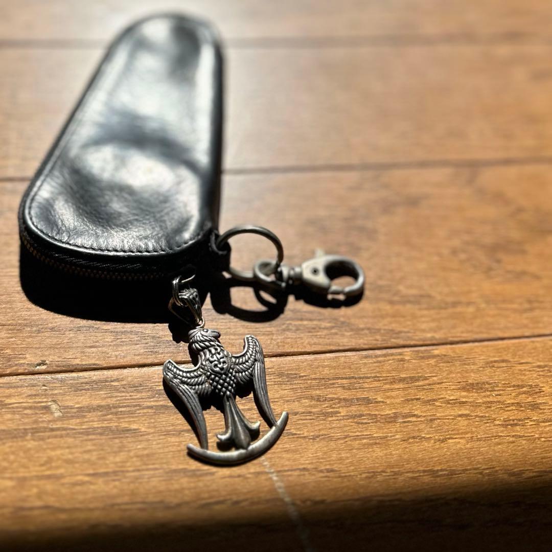 PORTER WALL ウォール キーケース レザー シルバーペンダント付