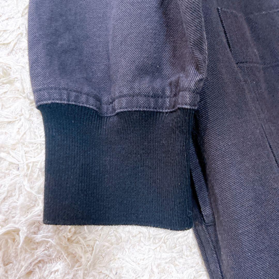 現行MHL. マーガレットハウエル コットンワンピース ニットリブ袖　ゆったり