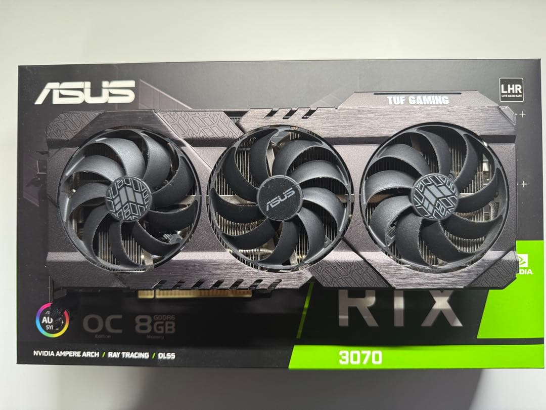 ASUS TUF GAMING RTX3070 グラフィックボード