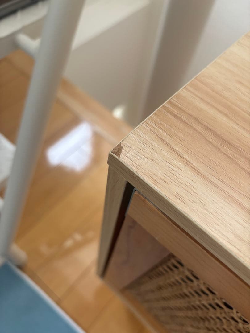 ナチュラル　ラタン　サイドボード　韓国風　インテリア