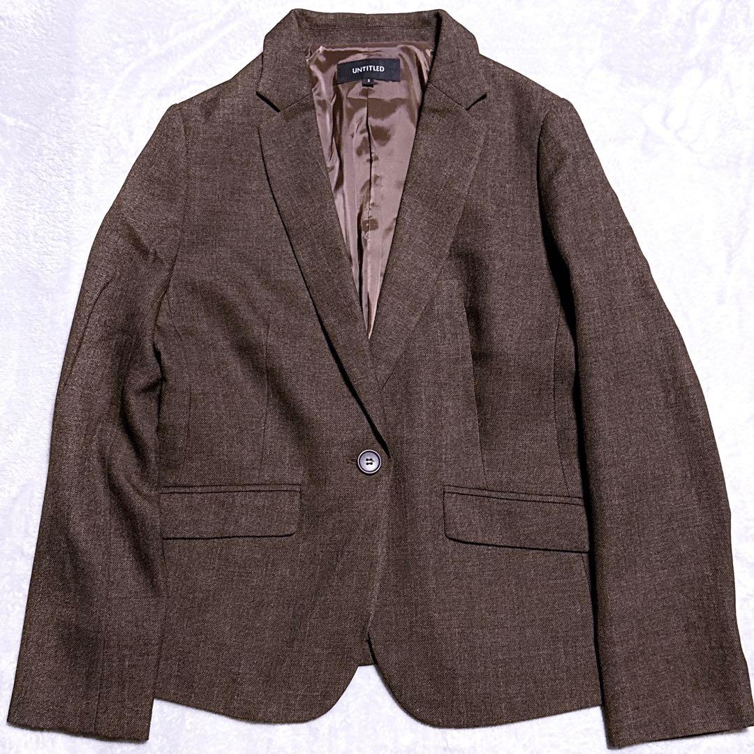 Lサイズ【未使用】アンタイトル スーツ スカート ウォッシャブル 大きいサイズ