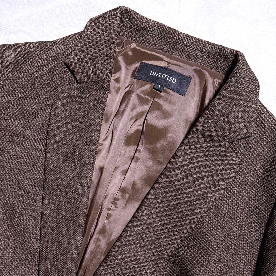 Lサイズ【未使用】アンタイトル スーツ スカート ウォッシャブル 大きいサイズ