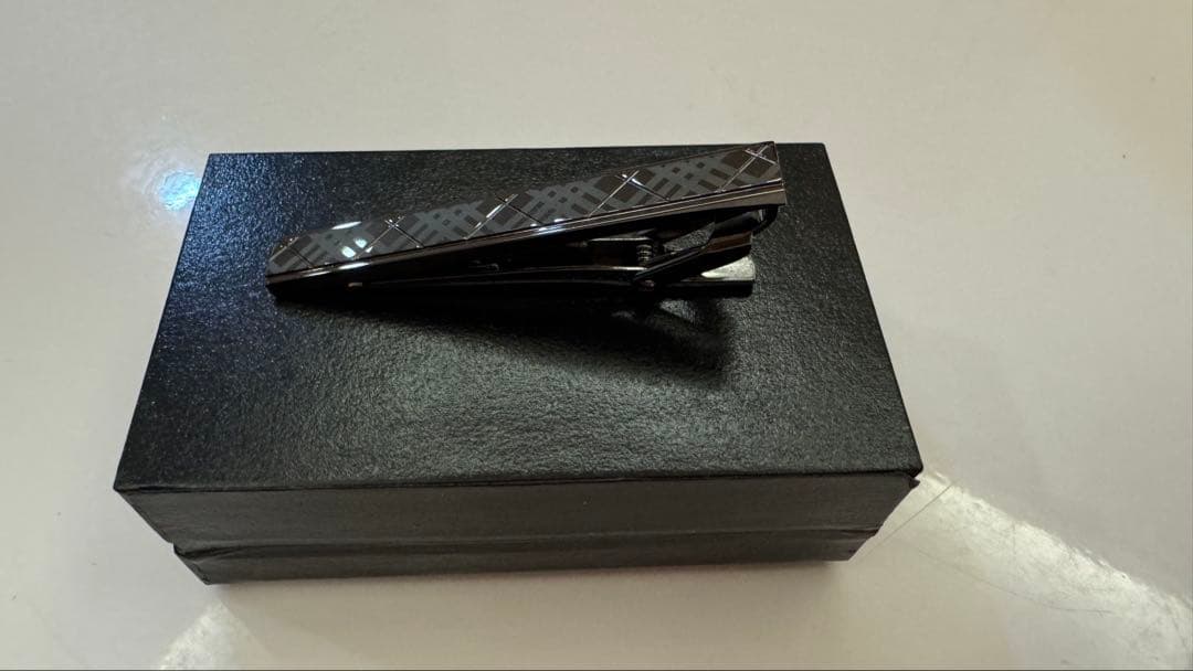 【美品】BURBERRY BLACK LABEL ブラック ネクタイピン