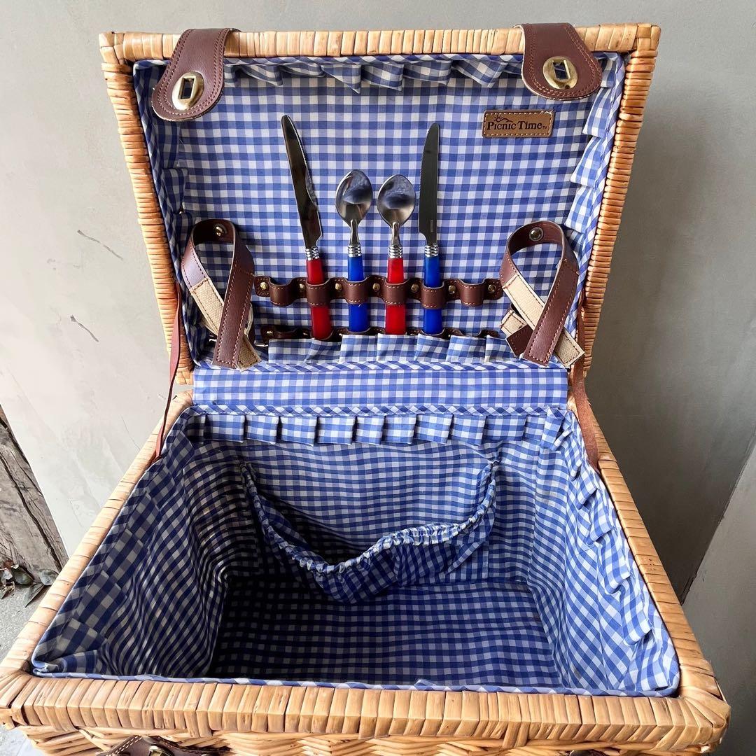 【USA vintage】Pardee s ピクニック　バスケット