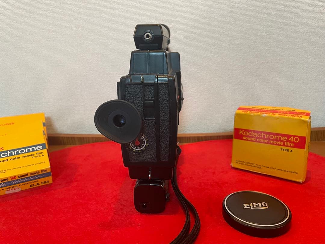 ELMO SUPER 8 SOUND 3000AF 本体 フィルム4本付き