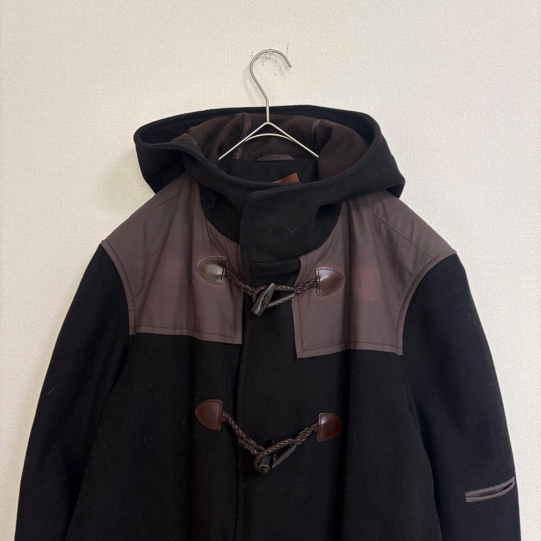 HUGO BOSS ヒューゴボス ダッフルコート 黒 アウター 4462