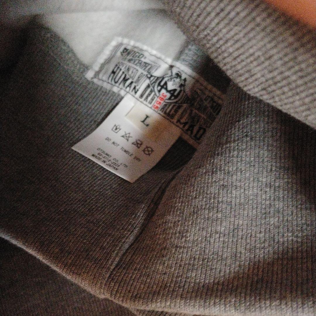 HUMAN MADE × kaws グレー スウェット XL