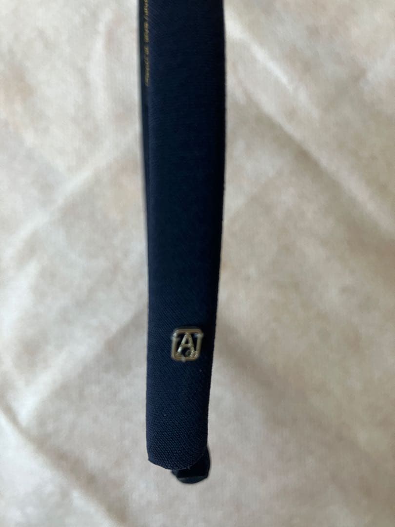 新品ALEXANDRE DE PARIS ネイビー ヘアバンド