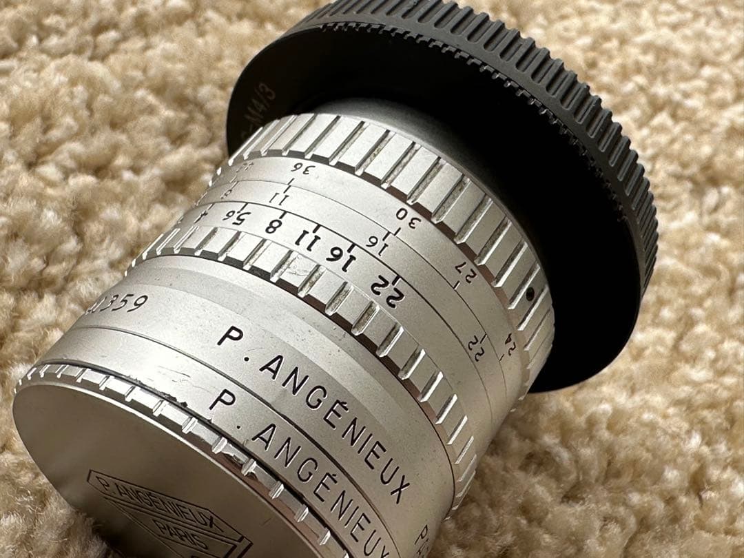 P.Angenieux 25mm f0.95 マイクロフォーサーズマウント改造