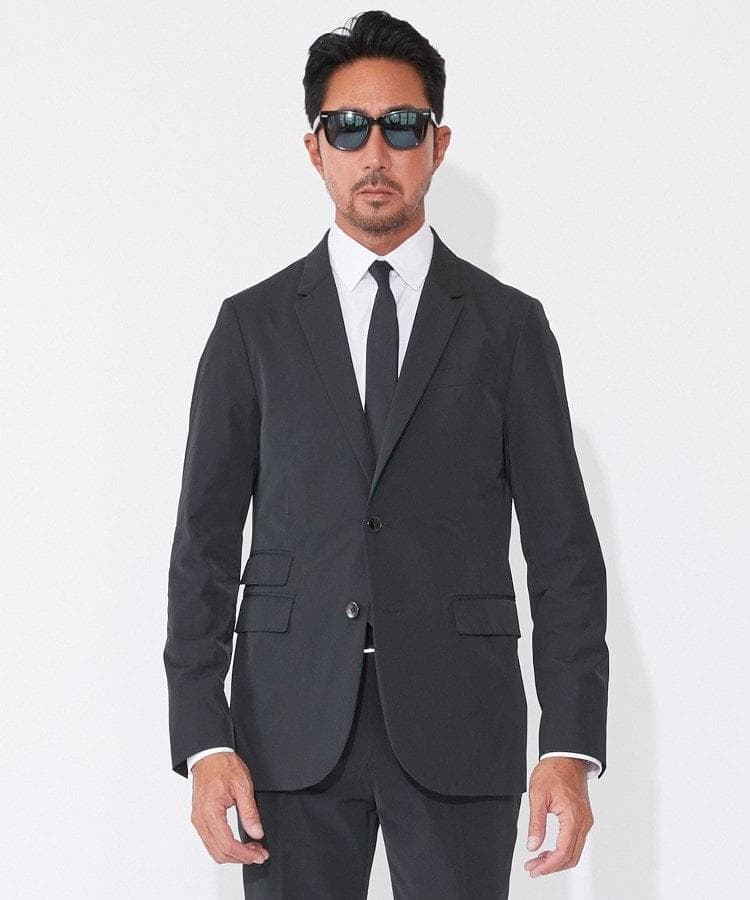 美品 ドレステリア 干場義雅 テーラードジャケット 黒 S 58300円