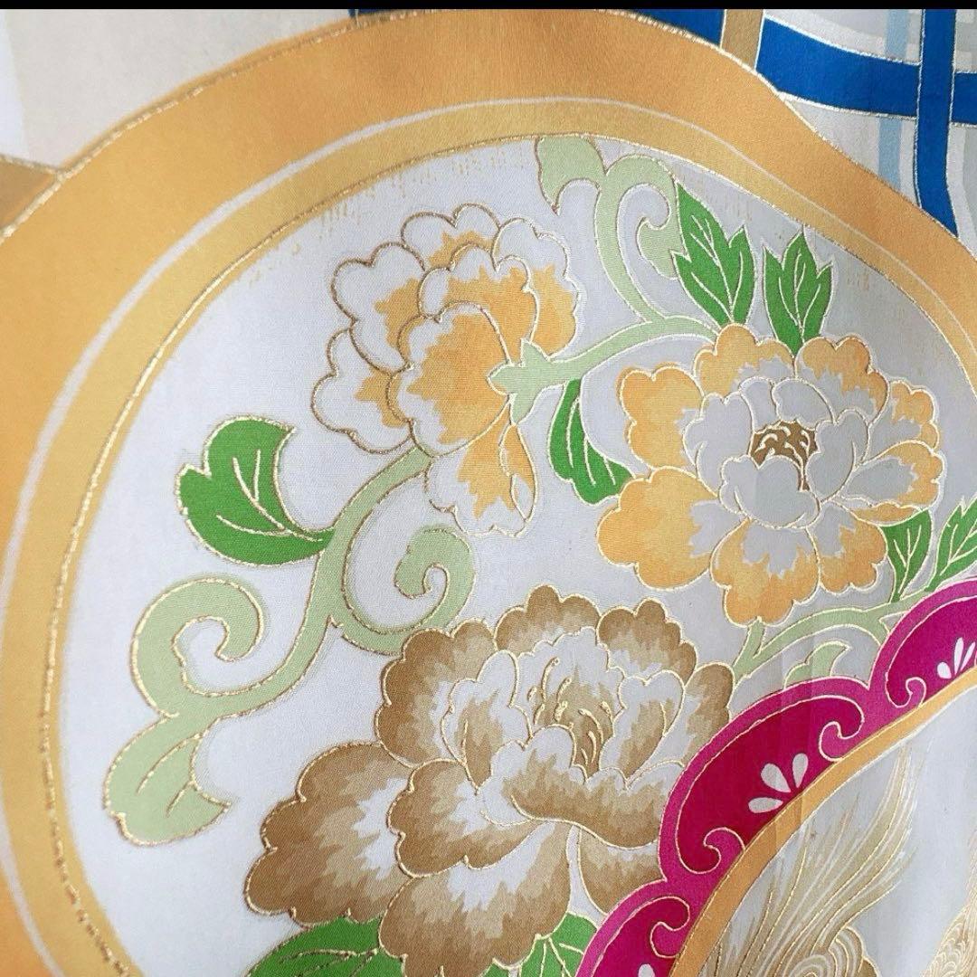 美品　豪華刺繍　お宮参り　産着　祝着　0歳　男の子　黒　龍　長襦袢なし　735