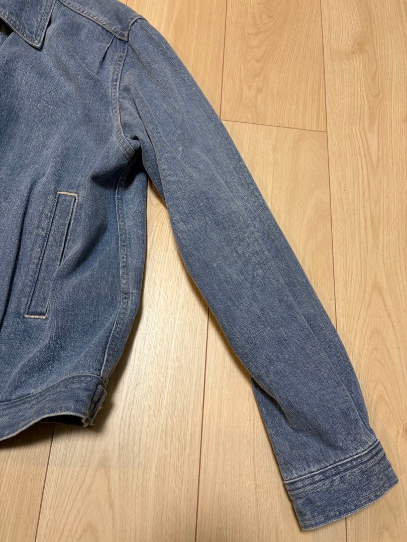 Auralee デニムブルゾン サイズ4 ライトインディゴ