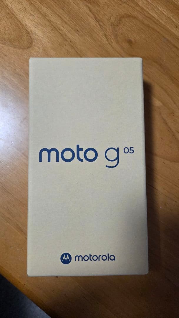 新品未開封　Motorola moto g 05 フレッシュラベンダー