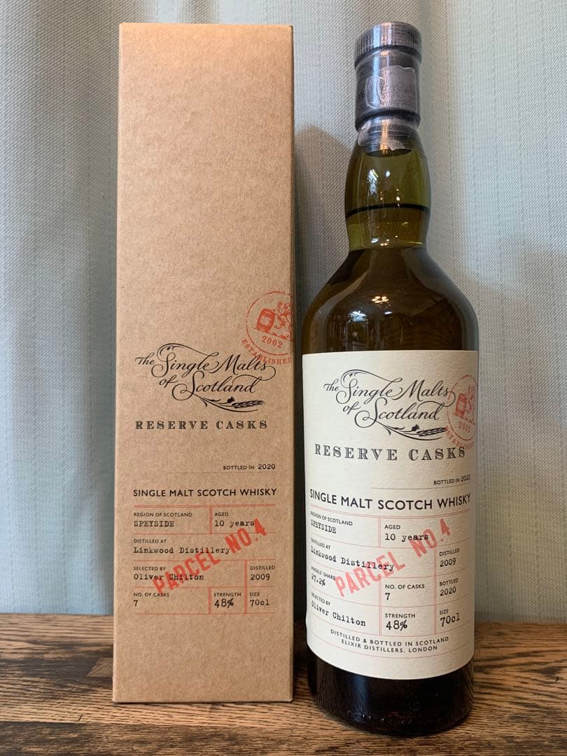 リンクウッド10年 The Single Malts of Scotland