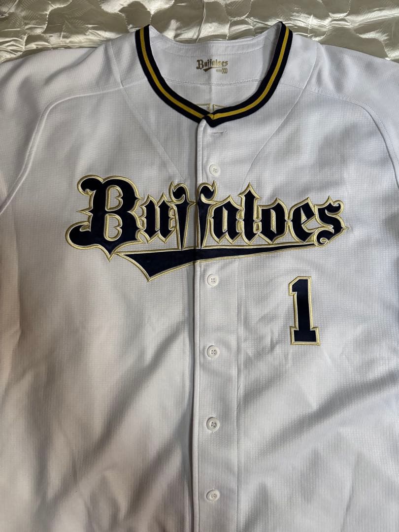 オリックス 福田周平 サインユニフォーム XO