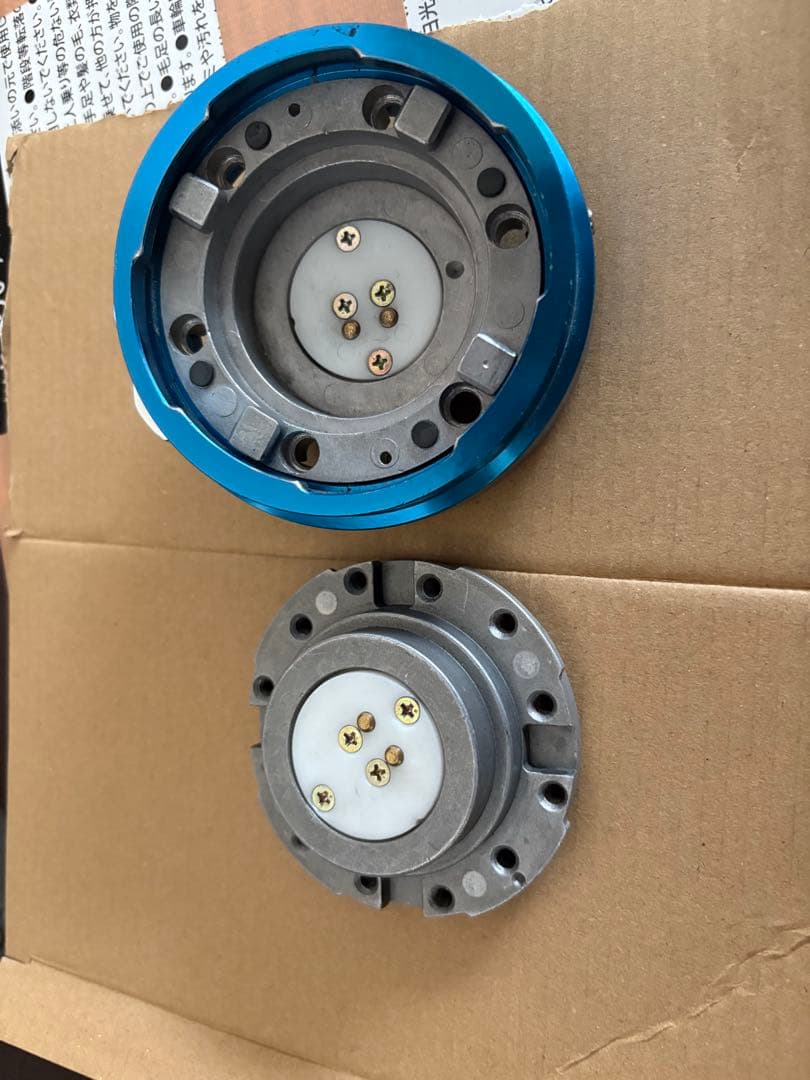 NRG ショートタイプ　クイックリリース　青 ブルー