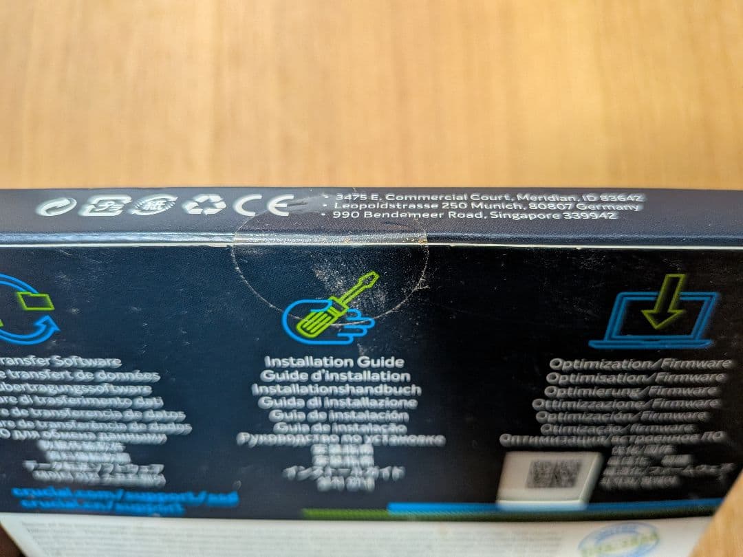 【新品未開封】Crucial MX500 500GB SSD 国内正規品