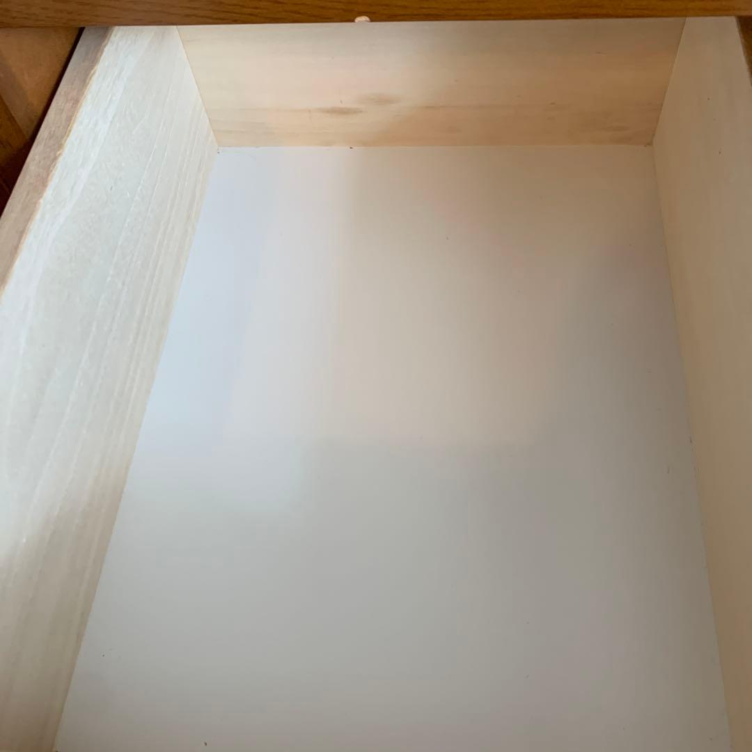 カリモク60 3段引き出し付きチェスト