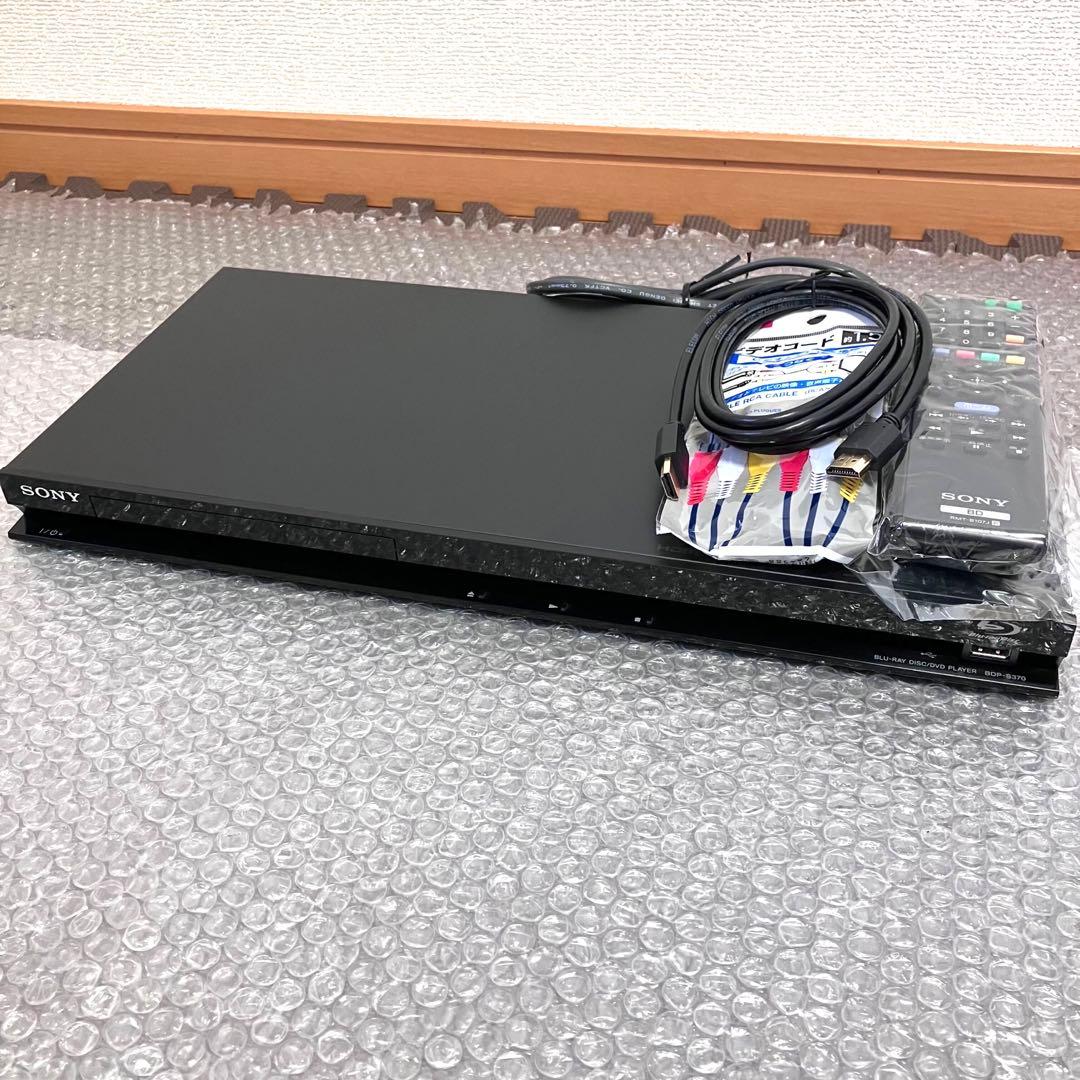 SONY ソニー　ブルーレイディスクプレイヤー　BDP-S370✨美品♪大特価✨