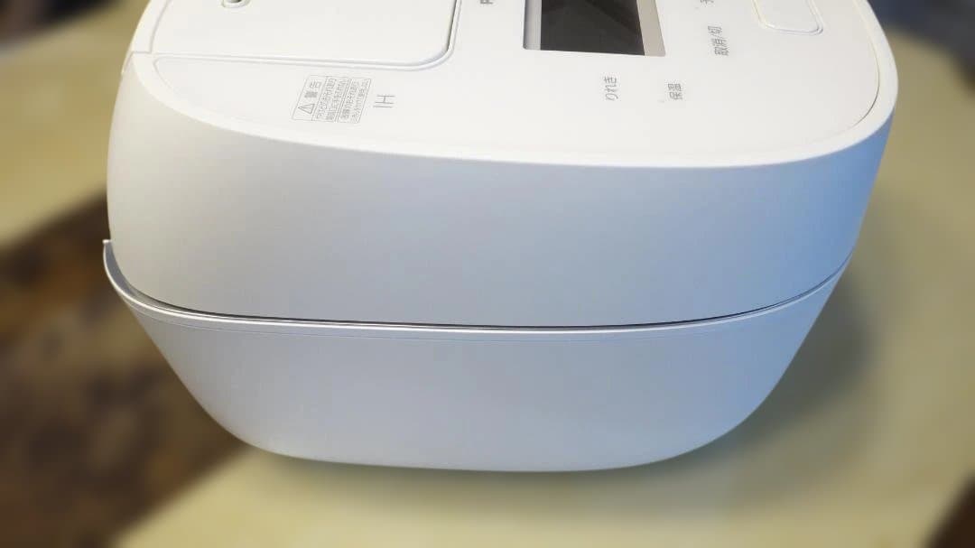 パナソニック 圧力 IH 炊飯器 SR-M10B おどり炊き 白 5.5合中古品