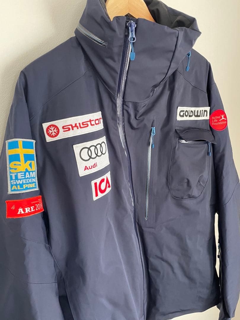 GOLDWIN／スウェーデンナショナルチーム支給モデル スキーウェア Lサイズ