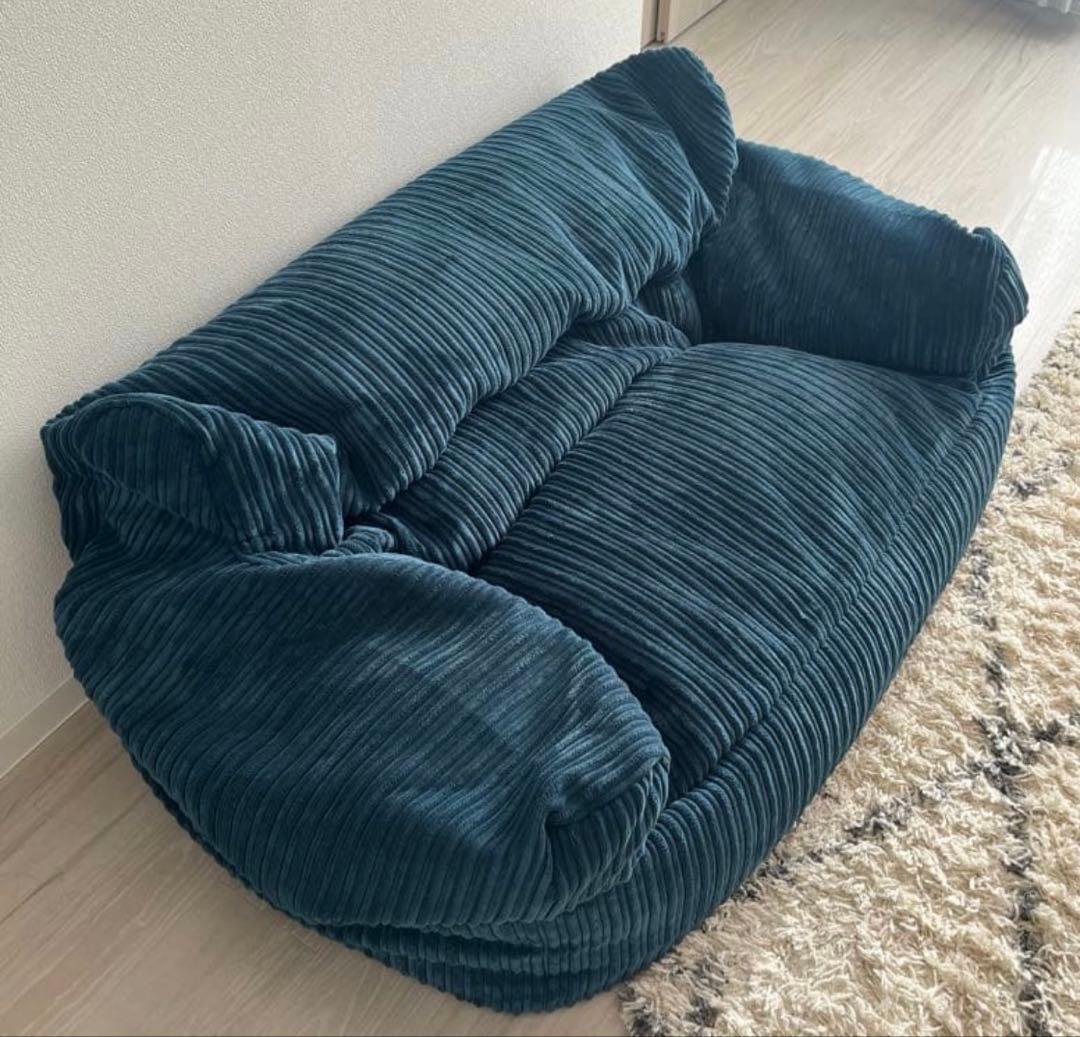 Loungebugビーズクッションソファ直接引き取りの方2万5千円でお譲りします