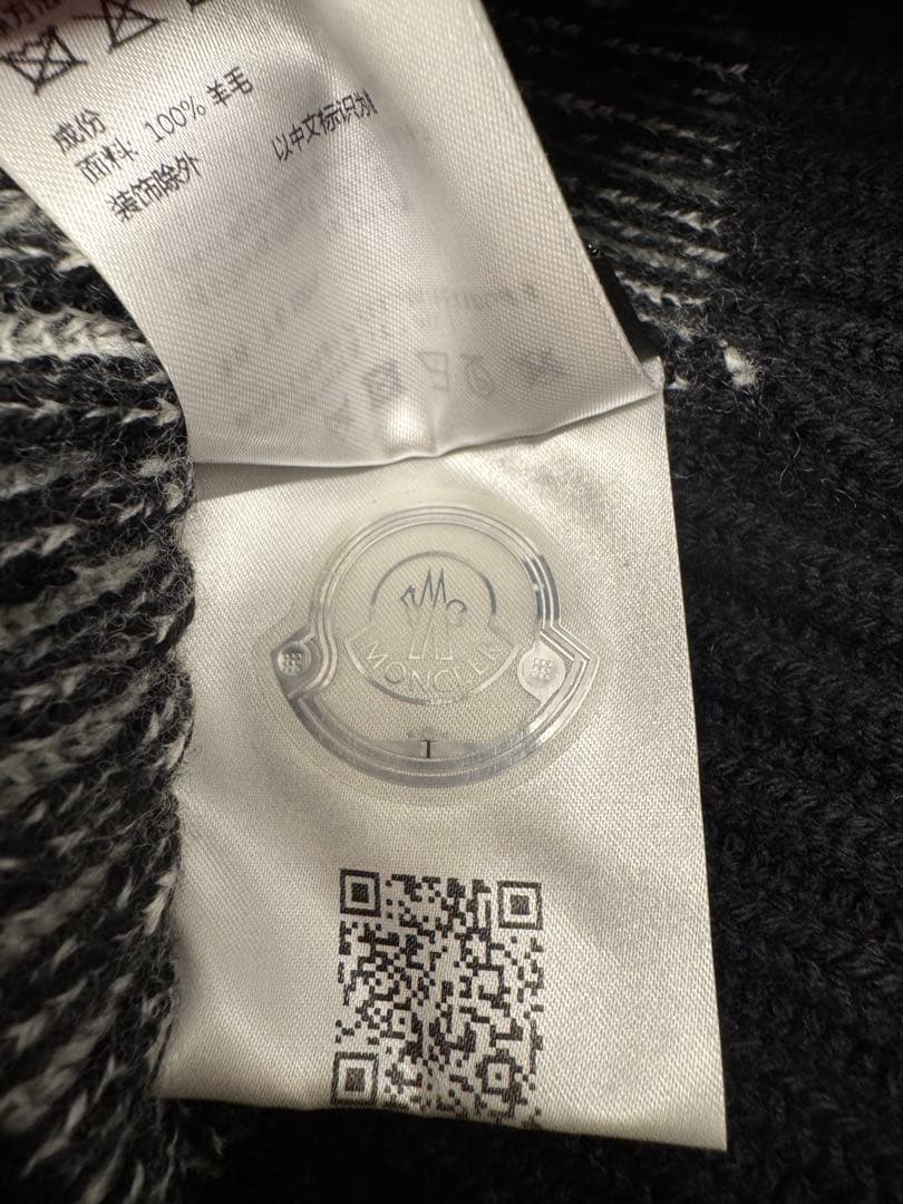 【正規品　希少品　美品】MONCLER モンクレール　ニットキャップ