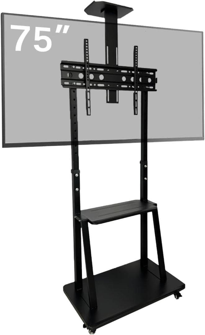 【新品】テレビスタンド ハイタイプ 32~75インチ キャスター付 テレビ台