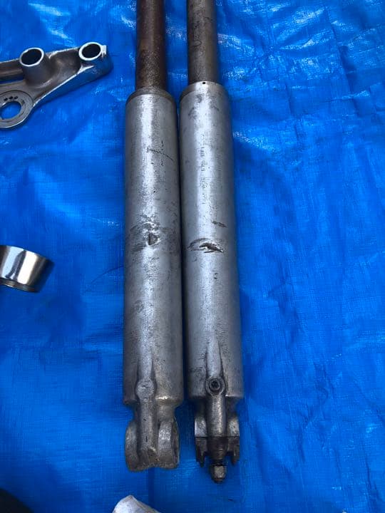 50FL ハーレーパンヘッド　41Φ ハイドラグライド　フロントフォーク