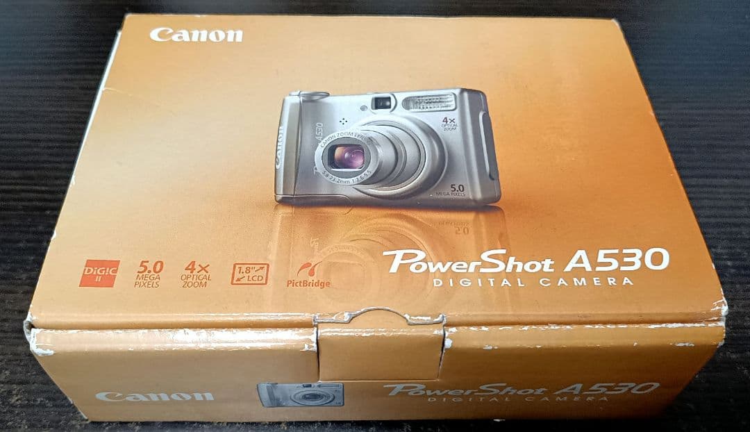 【ジャンク品】Canon PowerShot A530 デジタルカメラ