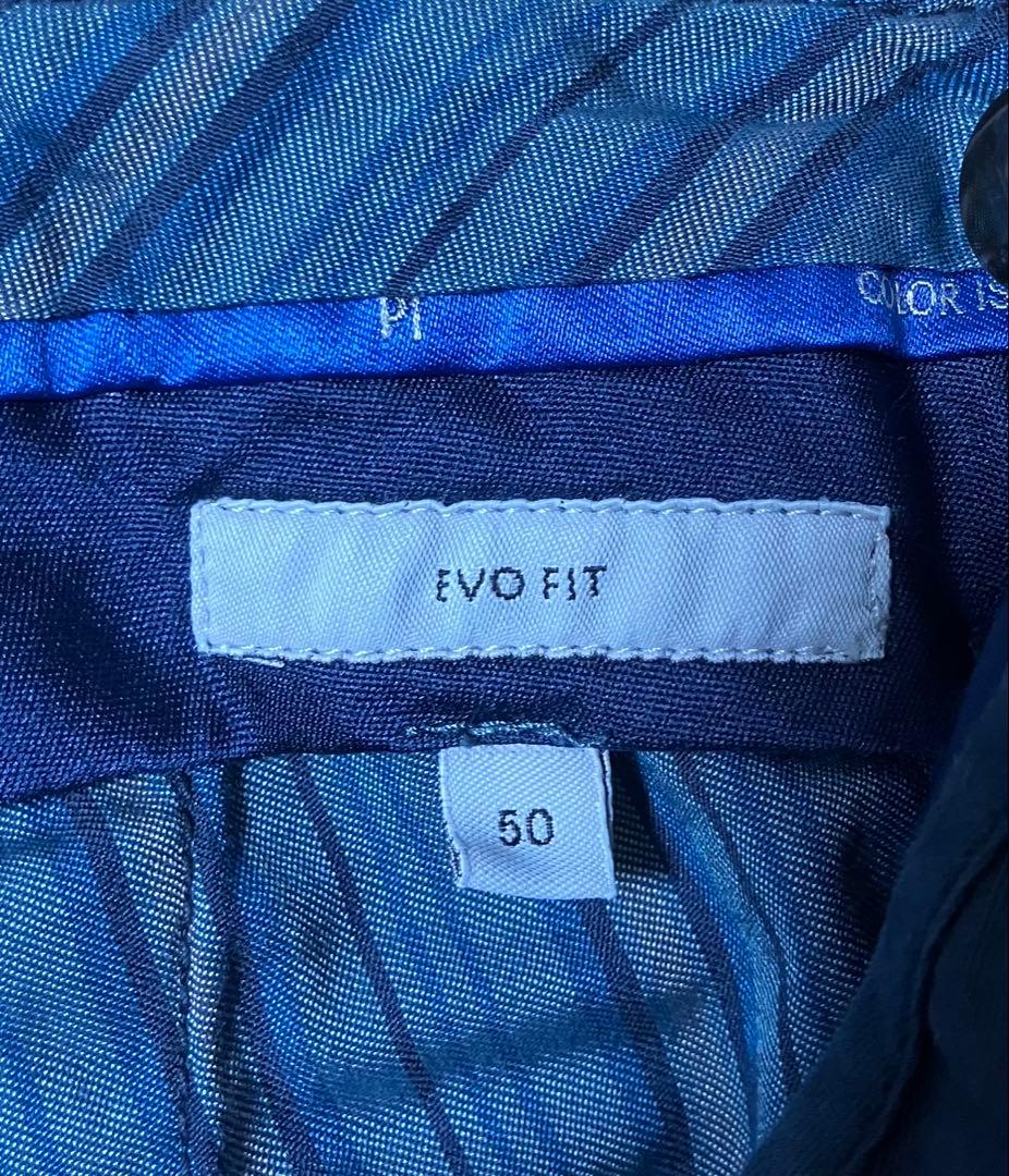 PT TORINO ネイビー チノパン サイズ50 EVO FIT 1プリーツ