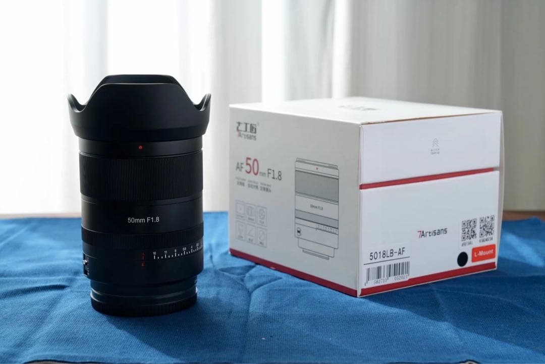 7Artisans 50mm F1.8 AF Eマウント 七工匠