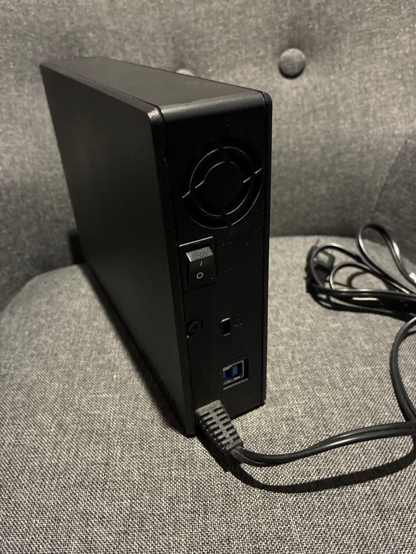 成人式特価【フォーマット済】アイオーデータ8TB外付けHDD