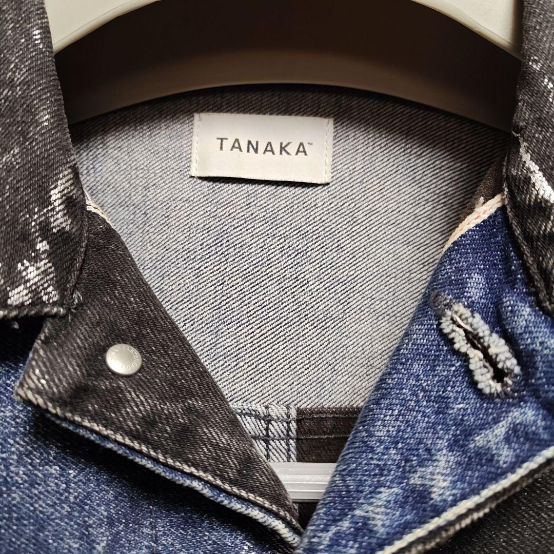 値下げ！TANAKA デニム　ブラック、ブルーデニム XS　新品タグ付き